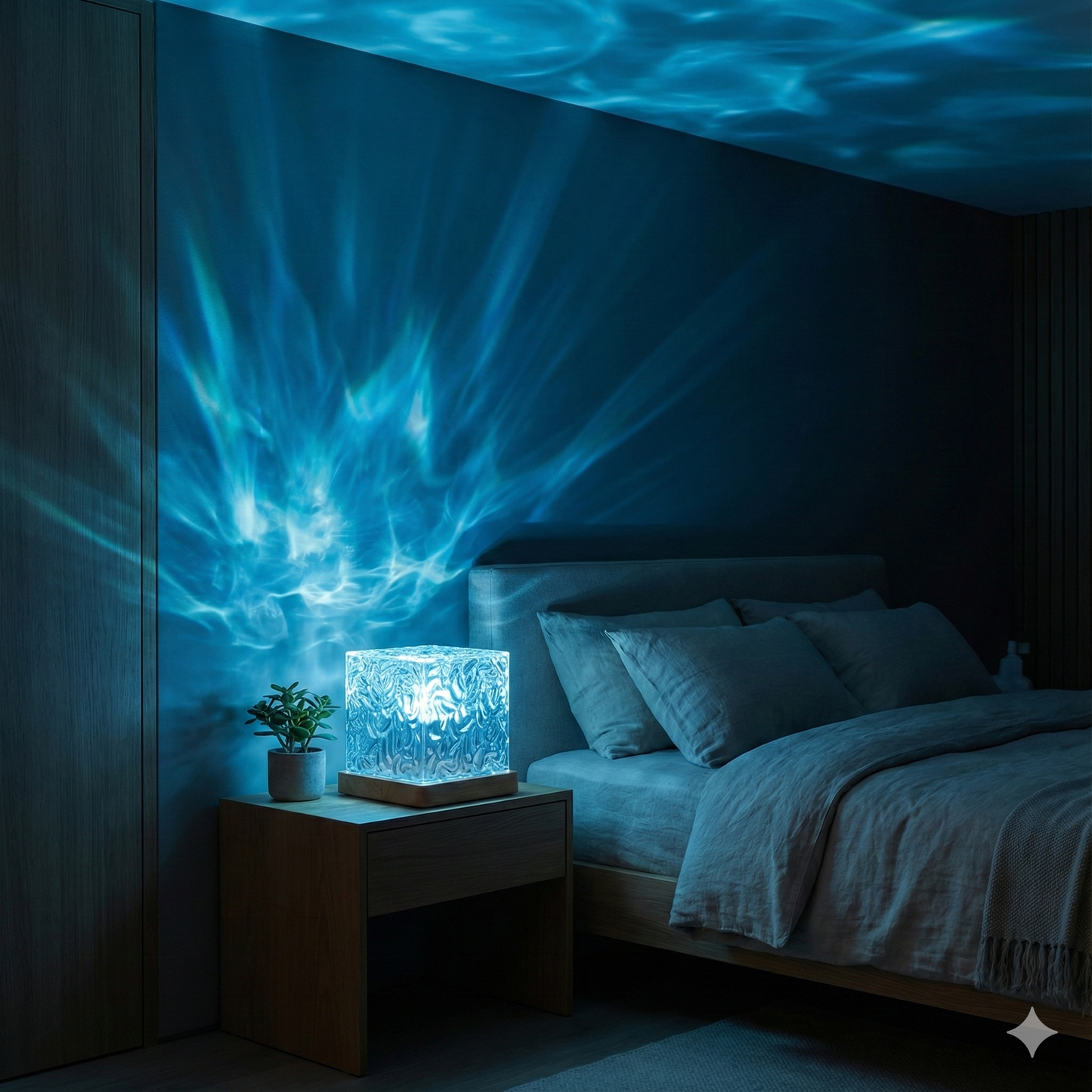 LAMPARÁ DE AURORA BOREAL - Transforma tu espacio en un lugar de ensueño